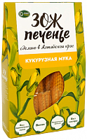 Печенье БИО КУКУРУЗНАЯ  МУКА  100г без сахара *20 Green Злак 