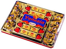 46962 Sorini ВЕНЕЦИЯ  шоколадные конфеты ассорти большая коробка 290г*8 
