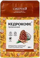 Кедрокофе Тропический с кокосовыми сливками  и тростниковым сахаром пакет   250г*12