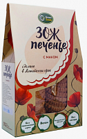 Печенье БИО с маком 150г без сахара *15 Green Злак 