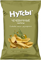 Чипсы ЧЕЧЕВИЧНЫЕ НУТСЫ со вкусом Оливковое масло с розмарином 50г*17