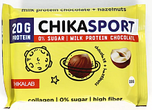 Молочный шоколад с фундуком 100 г*12  CHIKALAB 