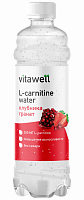 КЛУБНИКА - ГРАНАТ  напиток слабогазированный Vitamin water  0,5 л ПЭТ *12 Vitawell
