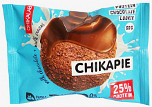 CHIKALAB Глазированное Шоколадное печенье с начинкой 60 г*9